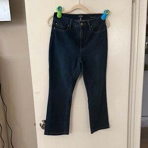 Jones New York Dark Blue Boot Cut Jeans